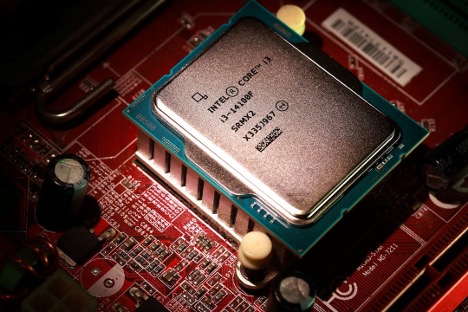 Bộ xử lý Intel trong ảnh minh họa chụp ngày 19:8:2025