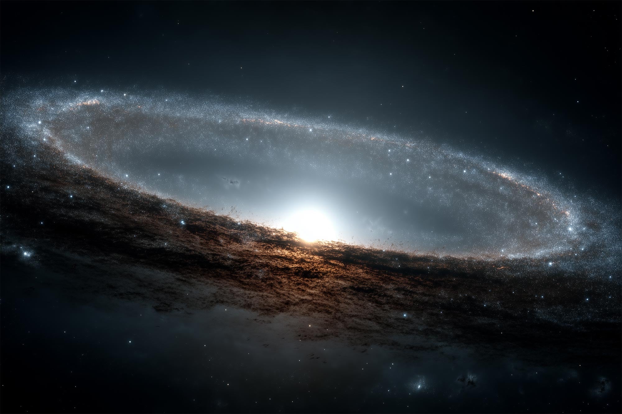 Galaxy-Dark-Matter-Halo-Illustration-Art-Concept