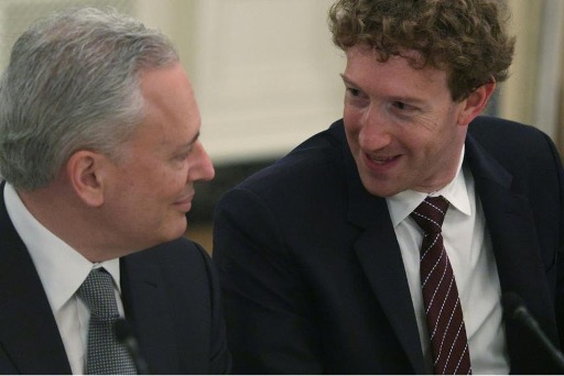 Cựu chỉ huy trưởng AI và tiền điện tử của Nhà Trắng David Sacks và CEO Meta Mark Zuckerberg